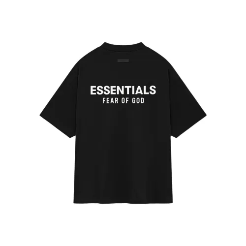 Fear Of God Essentials T-Shirt Мужской Метеорит Черный