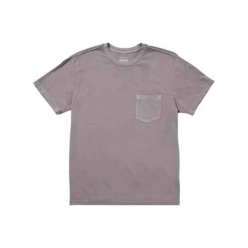 RVCA FW24 T Рубашка Мужская Серый Фиолетовый