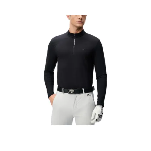 FILA GOLF серия T Рубашка Мужская Темно-Черная