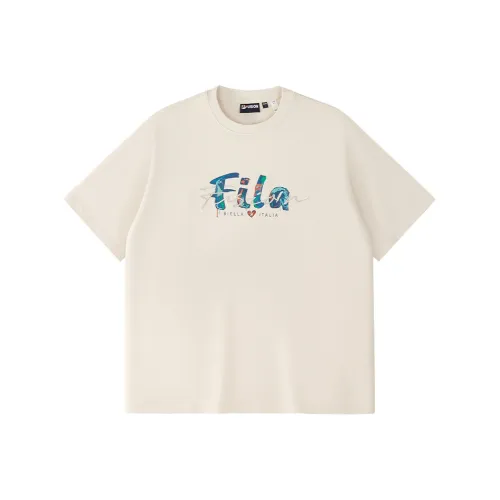 FILA FUSION LIFE T-Рубашка Унисекс Pen SCREW Абрикос