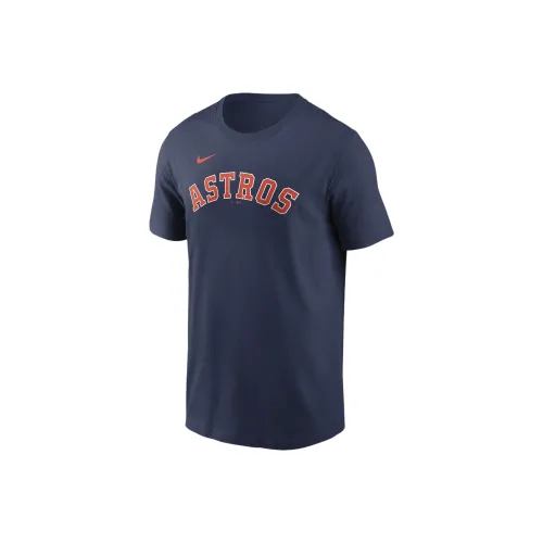 nike José Altuve Houston Astros Fuse T Рубашка Мужская Морской Синий