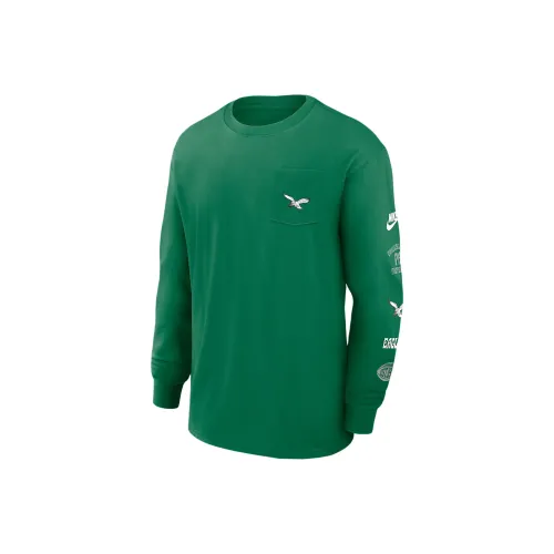 nike NFLMax90 FW24 Philadelphia Eagles Rewind Карман T Рубашка Мужская Сосновый зеленый