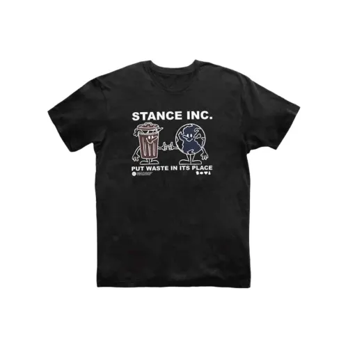 STANCE Мужские черные футболки T-Shirt
