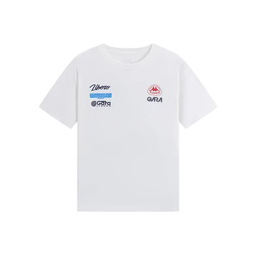 KAPPA 1916 Series T-Shirt Унисекс Белый