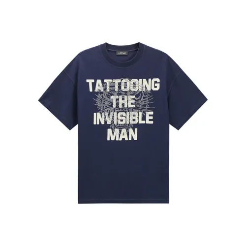 Ed Hardy FW24 T Рубашка Мужская Полуночный Синий