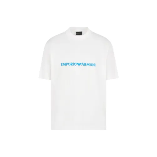 EMPORIO ARMANI T-рубашка мужская теплая белая