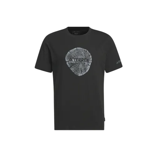 Adidas Черная Унисекс Футболка