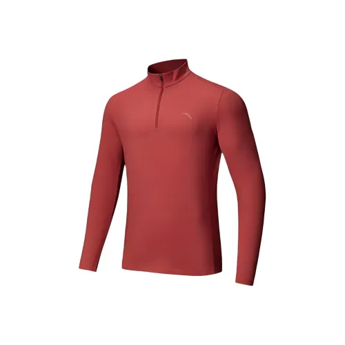 CHAOJIANTA T-рубашка мужская Mossy Rust Red