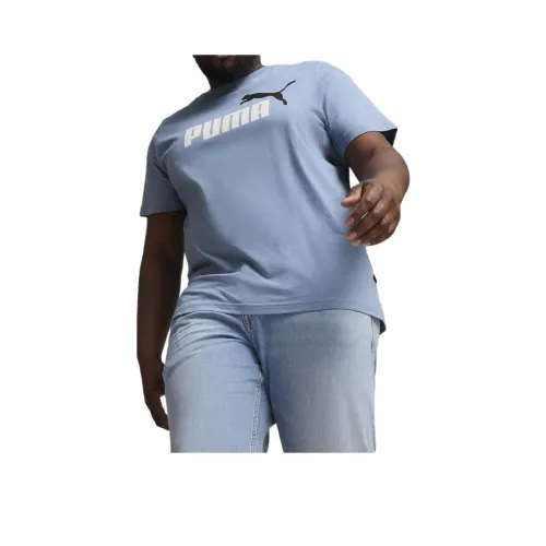 PUMA Синий Серый Мужская Футболка