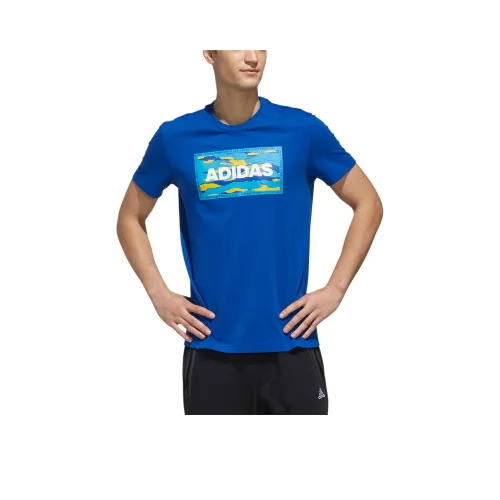 Adidas T-Shirt Мужская College Blue