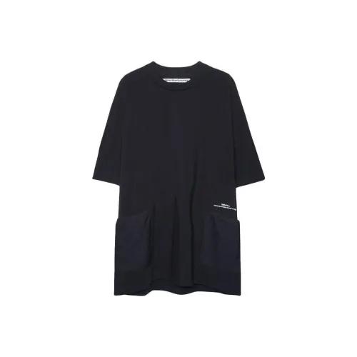White Mountaineering Черные Мужские T-рубашки