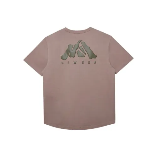New Era SS24 T-Shirt Унисекс Серый Коричневый