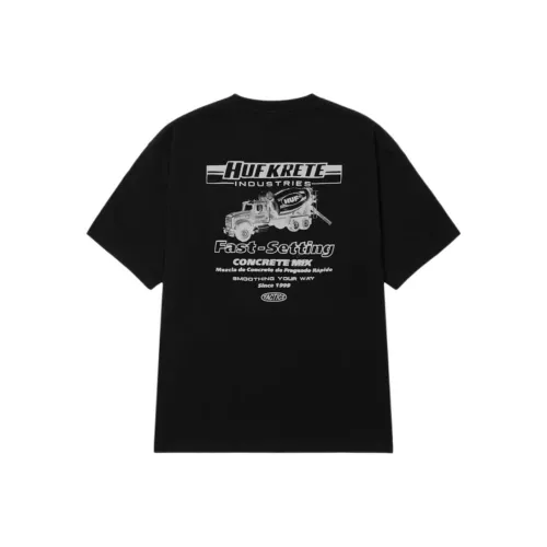 HUF совместная черная мужская футболка