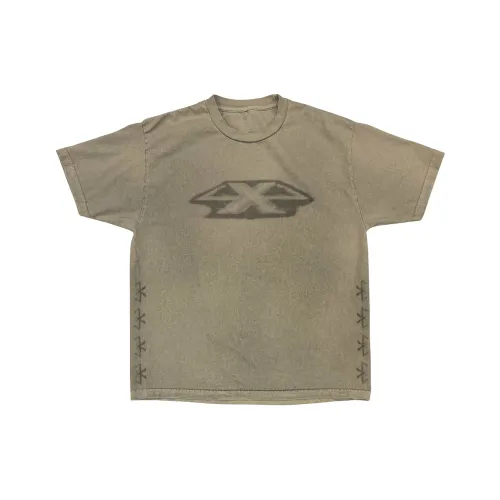 Travis Scott SS25 T-Shirt Унисекс Армейский зеленый