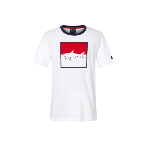 Paul Shark Yachting T-Shirt Мужской Белый