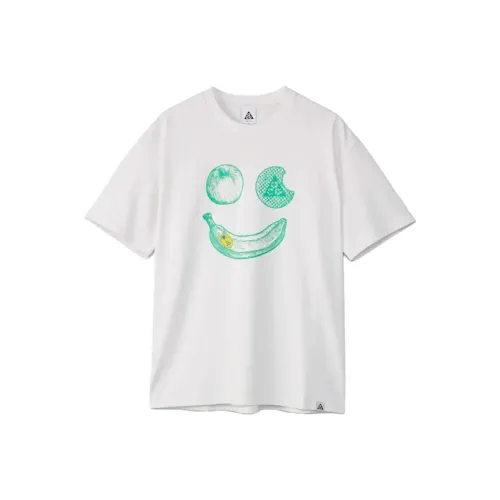 Nike T-Shirt Мужская Белая Верх