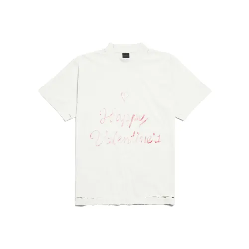 Balenciaga SS25 T-Shirt Slim Fit Unisex White