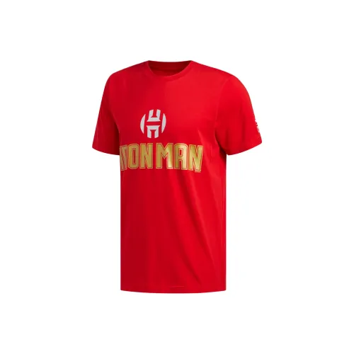 Adidas x MARVEL HRDN IM T Рубашка Мужская Красная