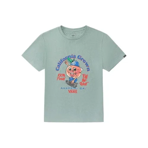 VANS TEE SS T-Shirt Унисекс Зеленый