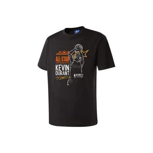 NBA Durant T-Shirt Унисекс Черный
