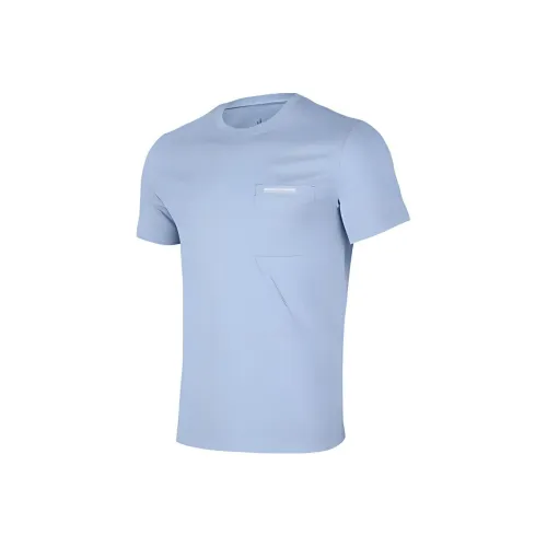 Skechers T-Shirt Мужской Детский Синий