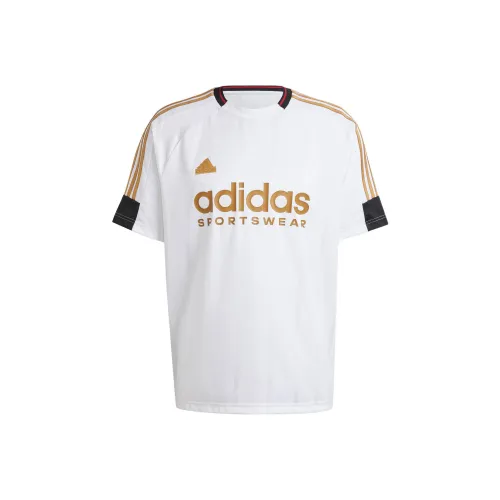 Adidas TIRO NATIONS PACK Белый/Коричневый Мужская T-рубашка