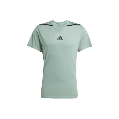 Adidas Climacool Training PRO SERIES T-Shirt T-Shirt Мужской Пыльно-зеленый Черный