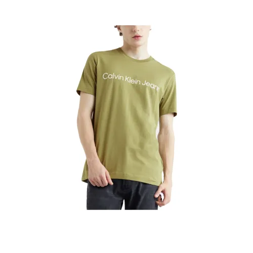 Calvin Klein Джинсы SS24 T Рубашка Мужская Juniper