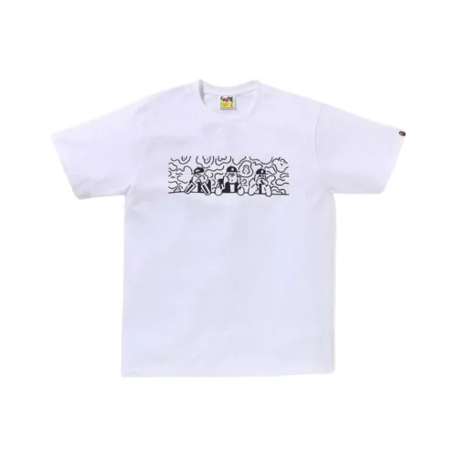 A BATHING APE GALLERY™ TOKYO Collaboration T-Shirt Унисекс Белый
