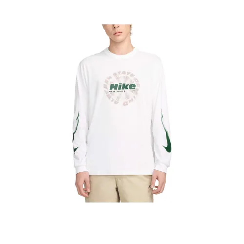 Nike Sportswear T-Shirt Мужской Белый Мех