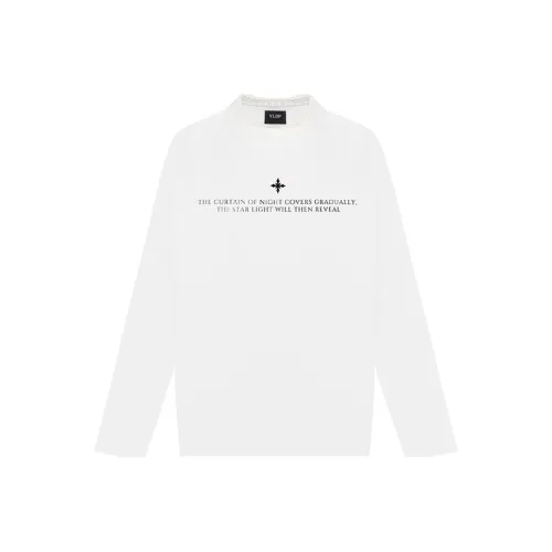 YLDP Белая унисекс футболка