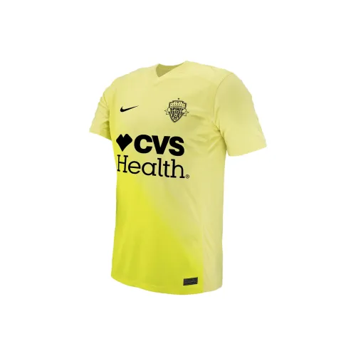 nike Washington Spirit 2024 Stadium Вторичный T Рубашка Мужская Желтая