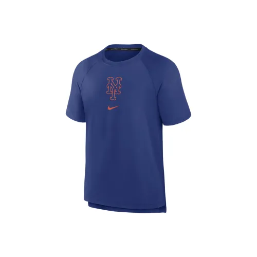 nike x MLB T-Shirt Мужская Королевский Синий