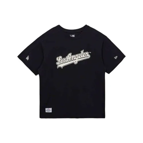 NEW ERA Los Angeles Dodgers Черная Унисекс Футболка