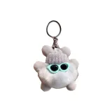 Маленький угольный шарик подвеска (серый)