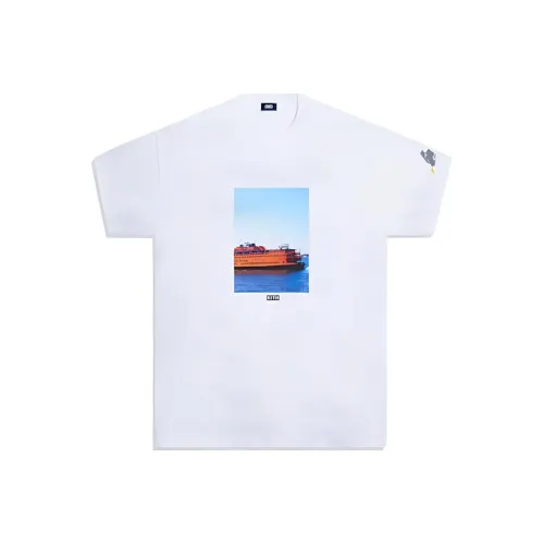 KITH Collaboration Белая Мужская T-Рубашка