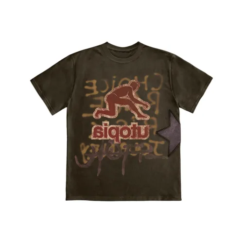 Travis Scott x Jordan Signature Co Brand T-Shirt Unisex Charcoal Gray