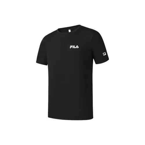 FILA Фитнес Т-Рубашка Мужская Темно-Черная