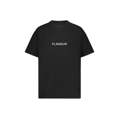 Flaneur Homme Черная мужская T-рубашка