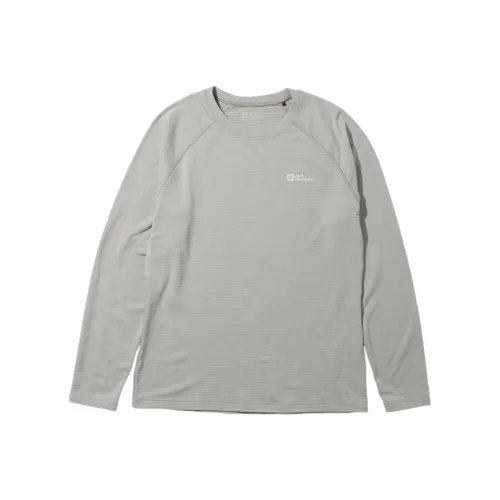 Jack Wolfskin T-Shirt Мужская Светло-Серая