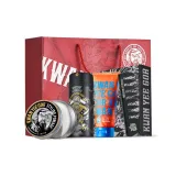 Волосы Парафин 50 г + Спрей для волос с 4 отверстиями 99 мл + Средство для очищения лица + Кэм для текстурирования + Черная подарочная коробка с красной сумкой