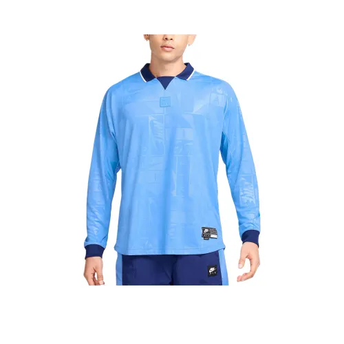 Nike Air T Рубашка Мужская Университетский Синий Черный Черный