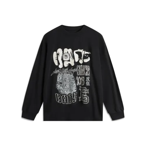 LINING BadFive Collection Basketball Collection Т-рубашка Мужская Черная