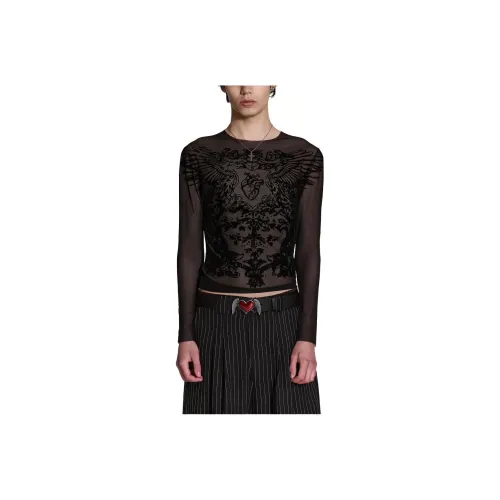 Jaded London Мужские черные футболки