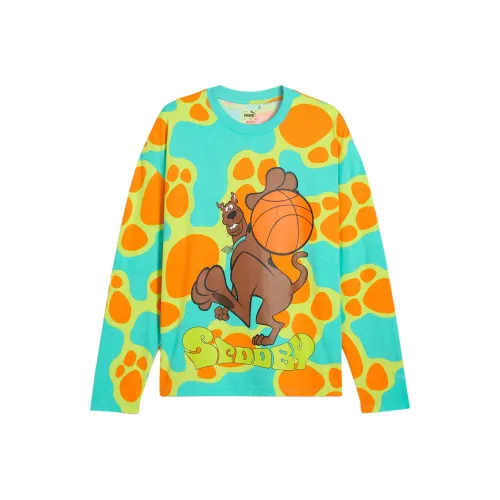 PUMA x Scooby Doo FW24 T Рубашка Мужская Многоцветная