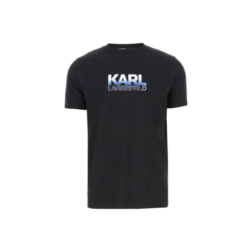 KARL LAGERFELD / Karl Lagerfeld Jeans Черные Мужские T-Рубашки