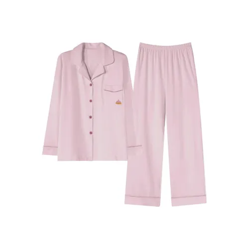 Городская красота Pajama Комплект Женский Розовый