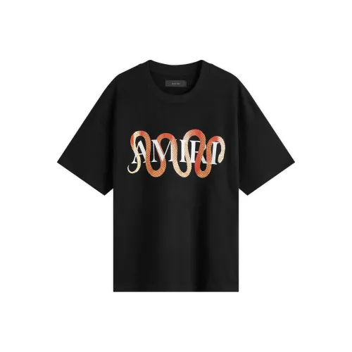 AMIRI Мужские черные футболки