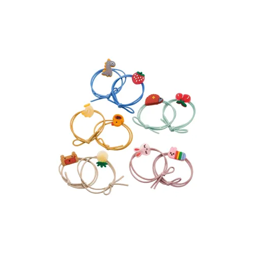 JIANYINGSHU Волосы Rib+Acrylic Резинка для волос Женская