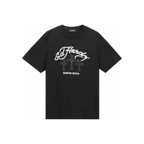 Ed Hardy FW24 T Рубашка Мужская Черная